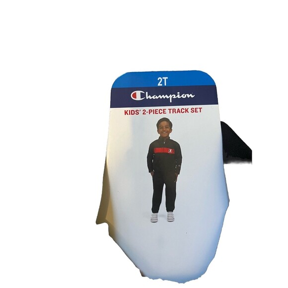 Champion Toddler Boys 2-Piece Easy Care Active Track Set Size 2T New - Picture 4 of 9